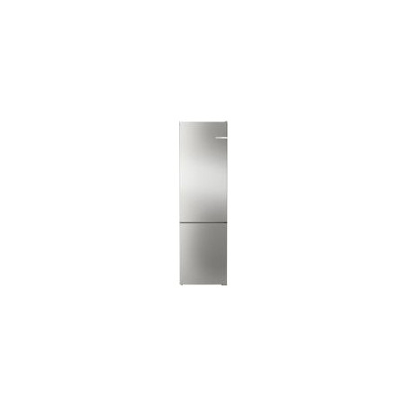 BOSCH Combi NF 203x60x66, Inox, E, 368L, VitaFresh, Tirador vertical integrado.