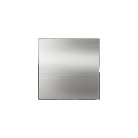 BOSCH Combi NF 186x60x66, Inox, D, 326L, VitaFresh, Tirador vertical integrado.