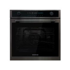 INFINITON Horno Multif. 13, NEGRO MATE, 70L, A, GUIA TELESCOPICA, DISPLAY, MANDOS ESCAMOTEABLES, Triple cristal