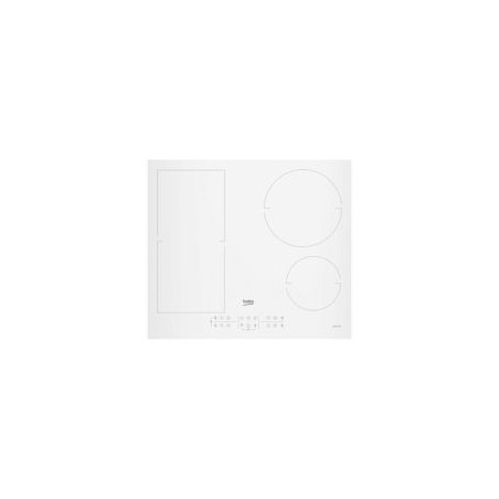 BEKO Induccion 4F, con 1 Flexible con funcion puente. 7200W. BLANCA.