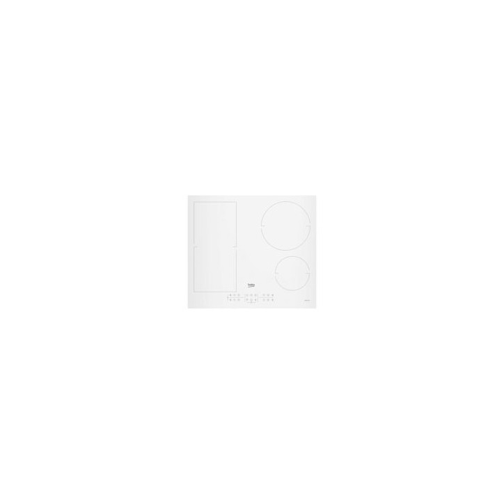 BEKO Induccion 4F, con 1 Flexible con funcion puente. 7200W. BLANCA.