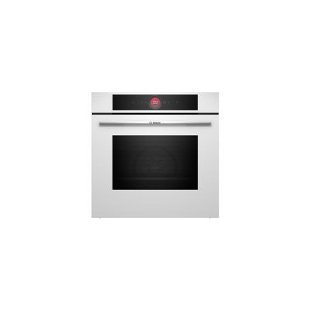 BOSCH Horno Multif. 14, A+, 71L, A+, 71L, Asistente de limpieza con agua, HC, Ap. Abatible, Cristal blanco, Display TFT touch