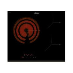 EDESA Vitro 3F, 59x52 cm, zona triple 28/22/15,5 cm. biselado frontal, Panel de control tipo Touch, selector de potencia
