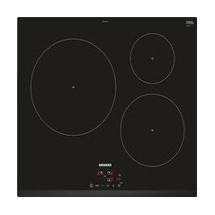 SIEMENS Induccion 60 cm. 3F, zona 28 cm. bisel delantero, easyTouch