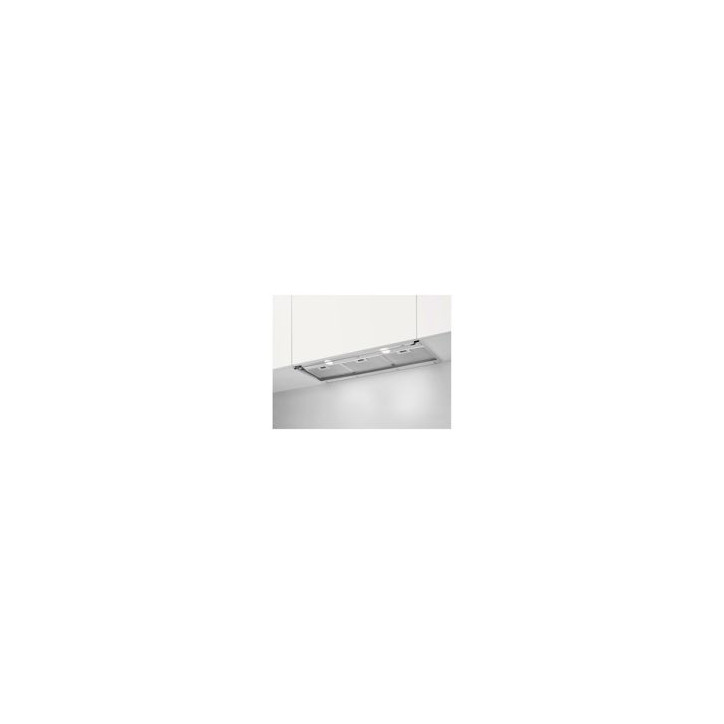 ELECTROLUX Campana Integrada 90 cm. Inox, Bi Dekor, C, 71 db, Control botones, 3 vel (max 384 m3/h), Salida 150 mm, LED, D