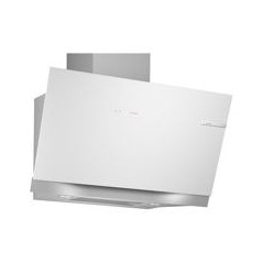 BOSCH Campana vertical 90 cm. A+, Cristal Blanco, 1007 m3/h, HC, EcoSilence, Sensor funcion auto, TC, asp. perimetral, cierre
