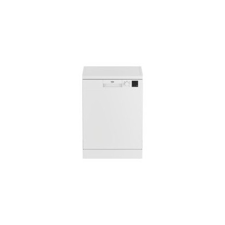 BEKO Lavavaj. Blanco, E, 13 cub. 5 prog. 12,9L, 1/2 carga, Leds, Inicio diferido 3-6-9h