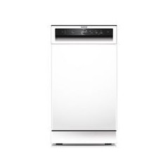 INFINITON Lavavaj. 45 cm. C, 10 cub. 3ª bandeja, 8 prog. Cuba acero, Pantalla LED color, Easyplay, 47dBA