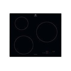 ELECTROLUX Induccion 3F, zona 24 cm. Controles (0-9 con 3 zonas PowerBoost), Bloqueo de seguridad, Indicador del calor