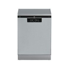 BEKO Lavavaj. Inox, 14 cub. 9,5L, E, BEYOND, AUTODOSE-Prosmart Inverter 10 años, 43 dba/cesto ajustable 3 alturas, Fast+