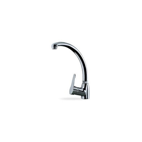 TEKA Grifo cocina MN Cromo, caño alto