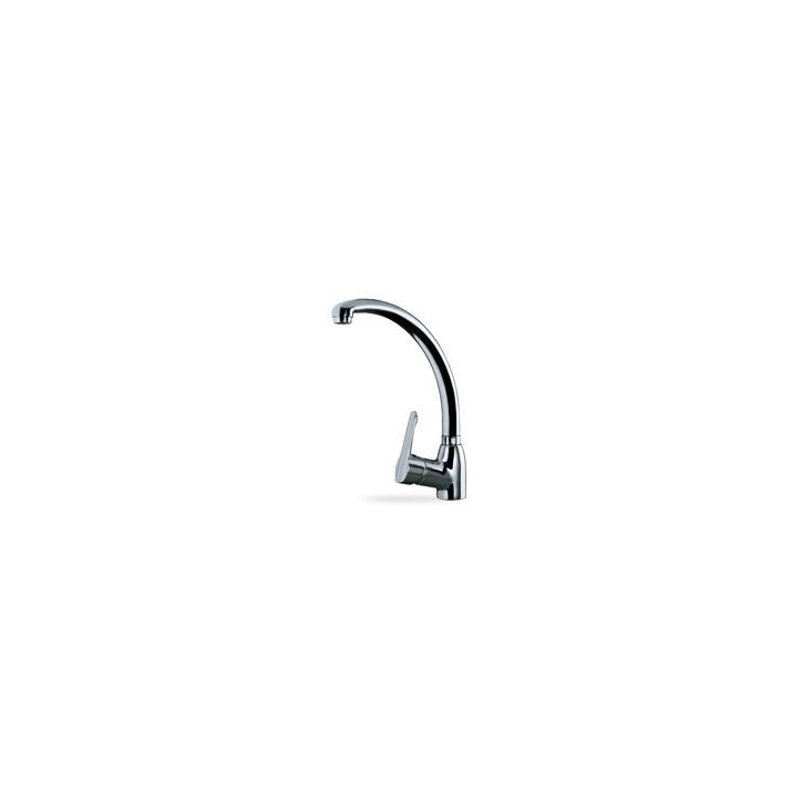 TEKA Grifo cocina MN Cromo, caño alto