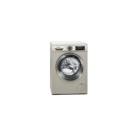 BALAY Lavad. C/F 8Kg 1400rpm, Inox, A, ExtraSilencio, Display LED con recomendacion de carga, Aquacontrol plus, pausa+carga