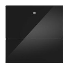 BALAY Combi NF 186x60x66,5, Puertas Cristal Negro, D, ExtraCold/ExtraFresh, Tirador vertical integrado.