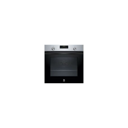 BALAY Horno Multif.8 con F. freidora de aire, A+, Aqualisis, Cristal negro/inox., Control Comfort, Railes 1 nivel, Mandos