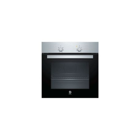 BALAY Horno Radiacion (5) Inox, A, Gradas cromadas, Mandos fijos.