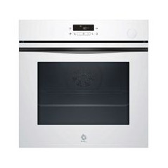 BALAY Horno Multif. 8 con f. vapor Plus y f. freidora de aire, A+, Aqualisis, Cristal Blanco, Control tactill, 15 recetas