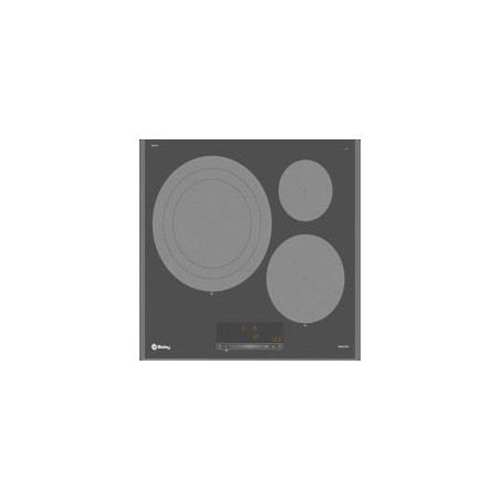 BALAY Induccion 3F, HC, Antracita/Biselada, Control Deslizante, zona de 32 cm., control de temperatura en 11 niveles en 2