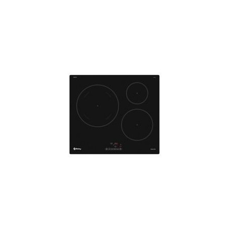 BALAY Induccion 3F, zona 28 cm. Control tactil de facil uso, Terminacion cristal