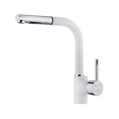 TEKA Grifo Cocina ARK 938 Blanco, caño alto