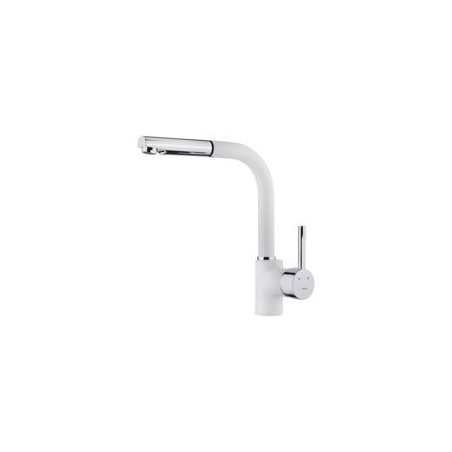 TEKA Grifo Cocina ARK 938 Blanco, caño alto