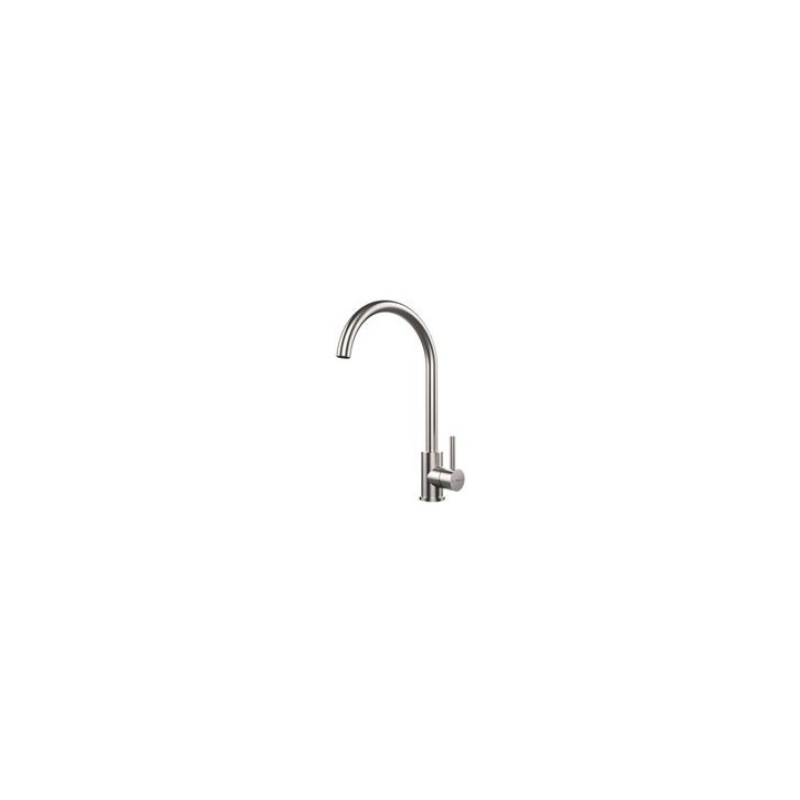 TEKA Grifo cocina UNI 9310 XP, Inox, caño alto