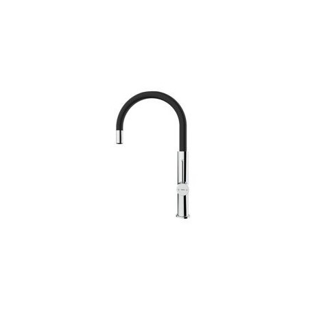 TEKA Grifo Cocina TOP FOT 995 Cromo/Negro, caño alto