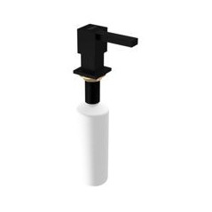 TEKA DISPENSADOR DE JABON CUADRADO NEGRO