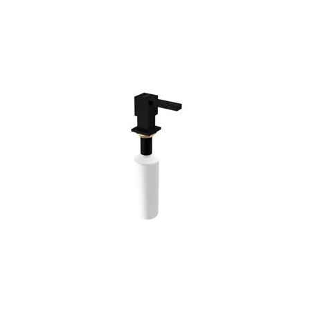 TEKA DISPENSADOR DE JABON CUADRADO NEGRO