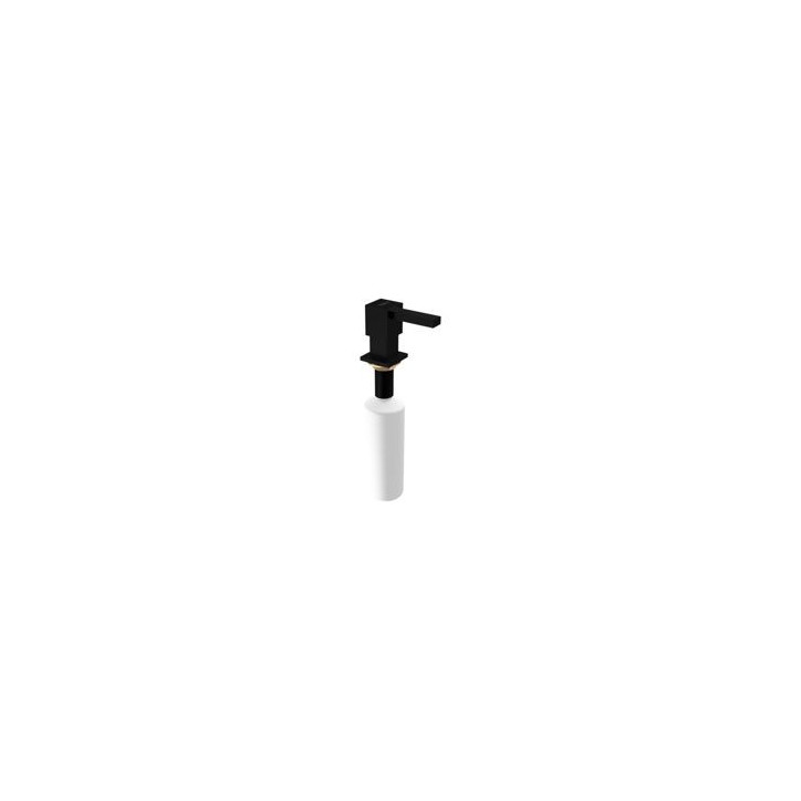 TEKA DISPENSADOR DE JABON CUADRADO NEGRO