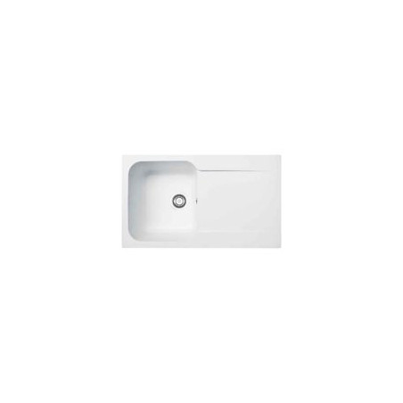 MEPAMSA Fregadero Sintetico KITE 86.50 BLANCO REV.