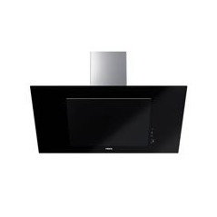 TEKA Campana Vertical 70 cm. DVT 78660 TBS BK, 698m3/h, 61dB, deposito grasa, Negra, A+