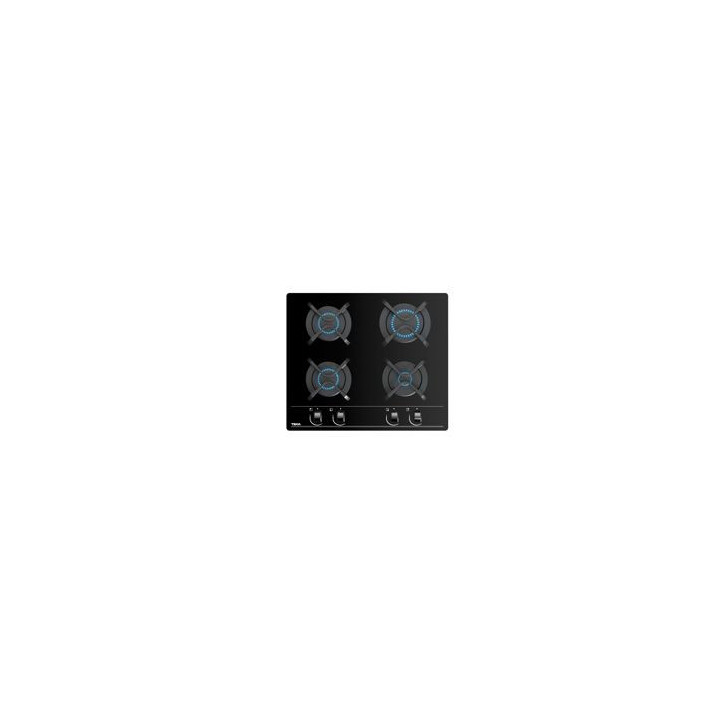 TEKA Encimera Cristalgas 4F But. GBC 64000 XBB, Eco Efficient