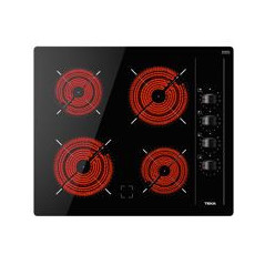 TEKA Vitro 4F, TBC 64000 XFL BK, nuevos mandos ergonomicos