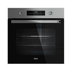 TEKA Horno Multif. 9, HSB 6466 INOX, AIRFRY, Hydroclean, Mandos escamoteables, guia telescopica, A+