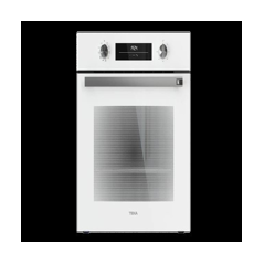TEKA Horno Multif. 8, HSB 6350 BLANCO, Hydroclean, mandos fijos, guia telescopica, A+