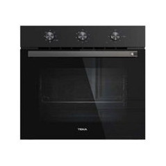 TEKA Horno Multif. 6, HSB 6150 FULL BLACK, Hydroclean, mandos fijos, guia telescopica, A