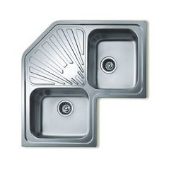 TEKA Fregadero Inox Angular 2C SF