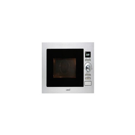 CATA Microondas 25L, Integr. MC 25 D, sin marco, Inox, 900w, Grill simultaneo 1000w, Acabado Inox