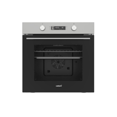 CATA Horno Multif. 8, MDS8108 X, Inox, Display con func. de cocinado, Guia telescopica, Limpieza Aquasmart, Cristal desmontable