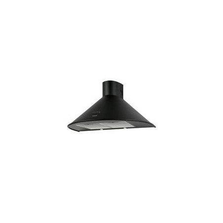 CATA Campana piramidal Q 7790 BK/L, Negra, 645m3/h, C
