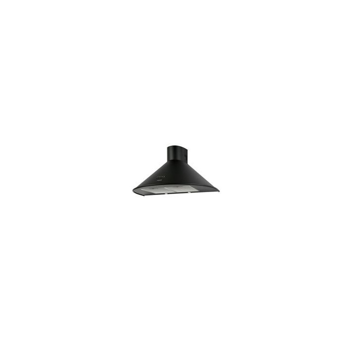 CATA Campana piramidal Q 7790 BK/L, Negra, 645m3/h, C